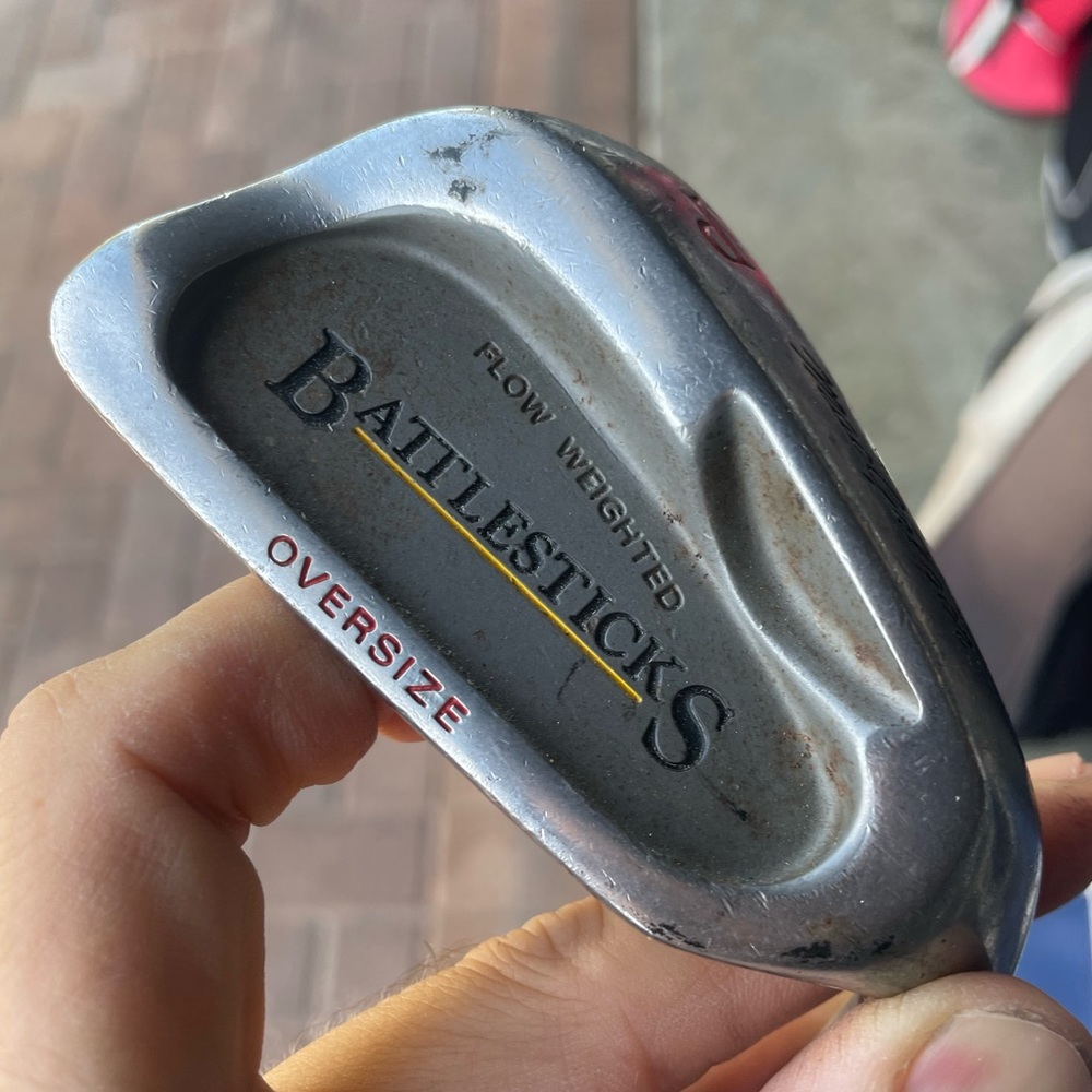 Mac gregor pitching wedge in right hand / steel shaft 
Used